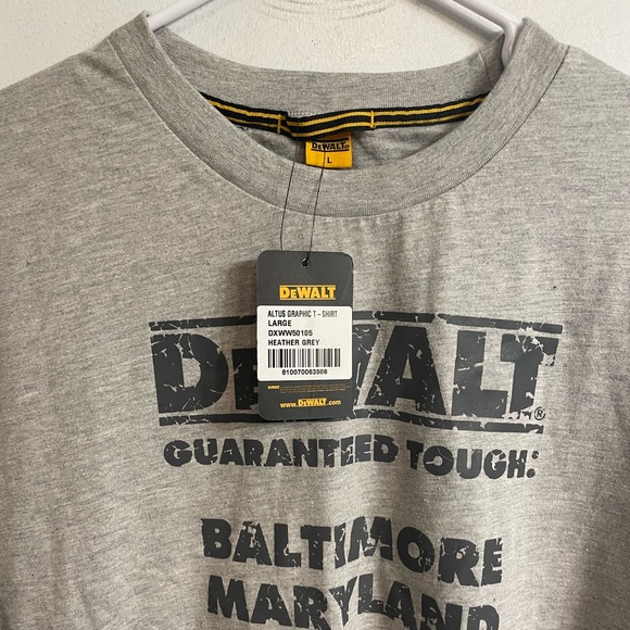 DeWalt T-shirt size Large NWT - Picture 2 of 6